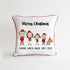 Square Family Cushion - 5 People/Pets